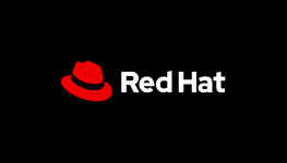 Red Hat black logo symbolizing secure enterprise open-source platforms