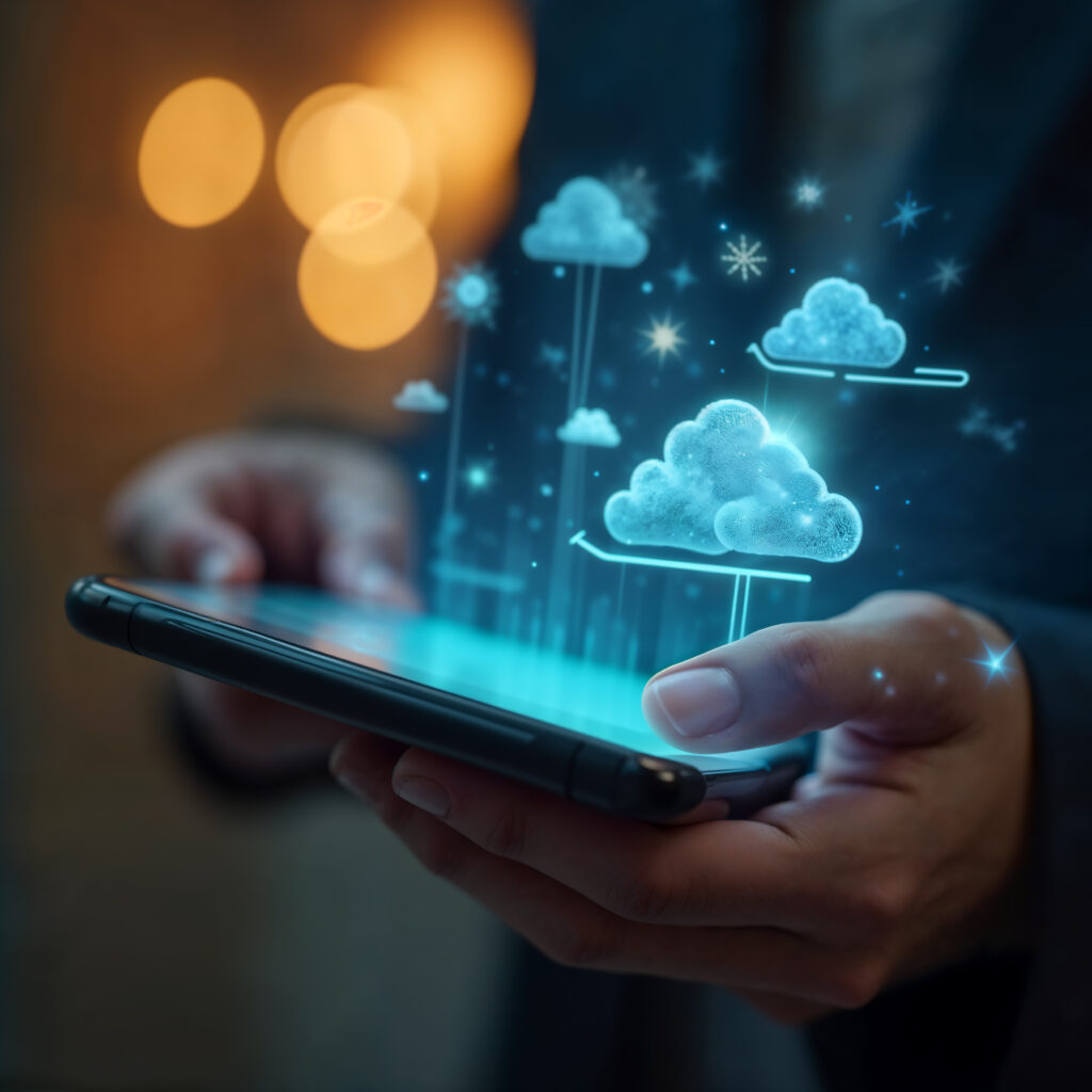 Everyday scenes with technology integrations in daily modern life